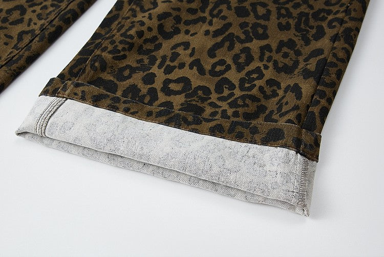 "Versatile Pants / Year-Round Popular" Leopard Balloon Pants TK0153