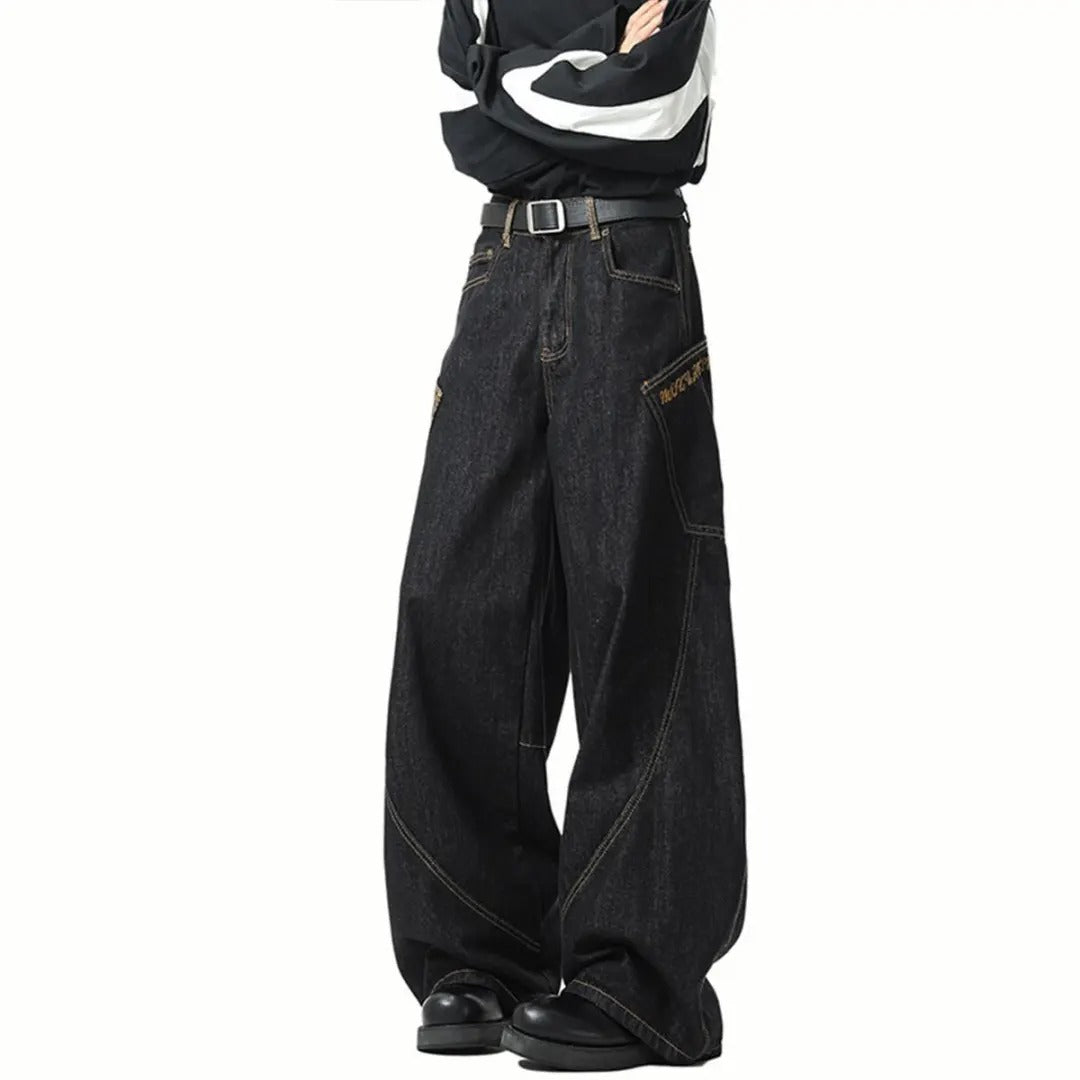 "Number 1 Best Seller" Python Print Stitch Wide Pants TK0158
