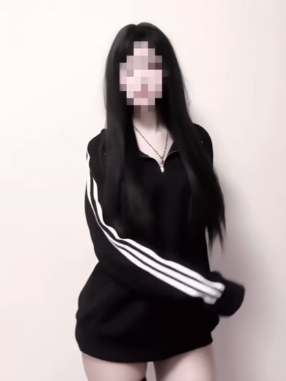 「__u3xy」Half-High Neck Zip Jacket TK0283
