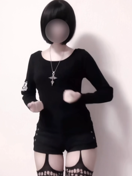 「__u3xy」 Reversible Street Logo Print Long-Sleeve T-Shirt TK0376