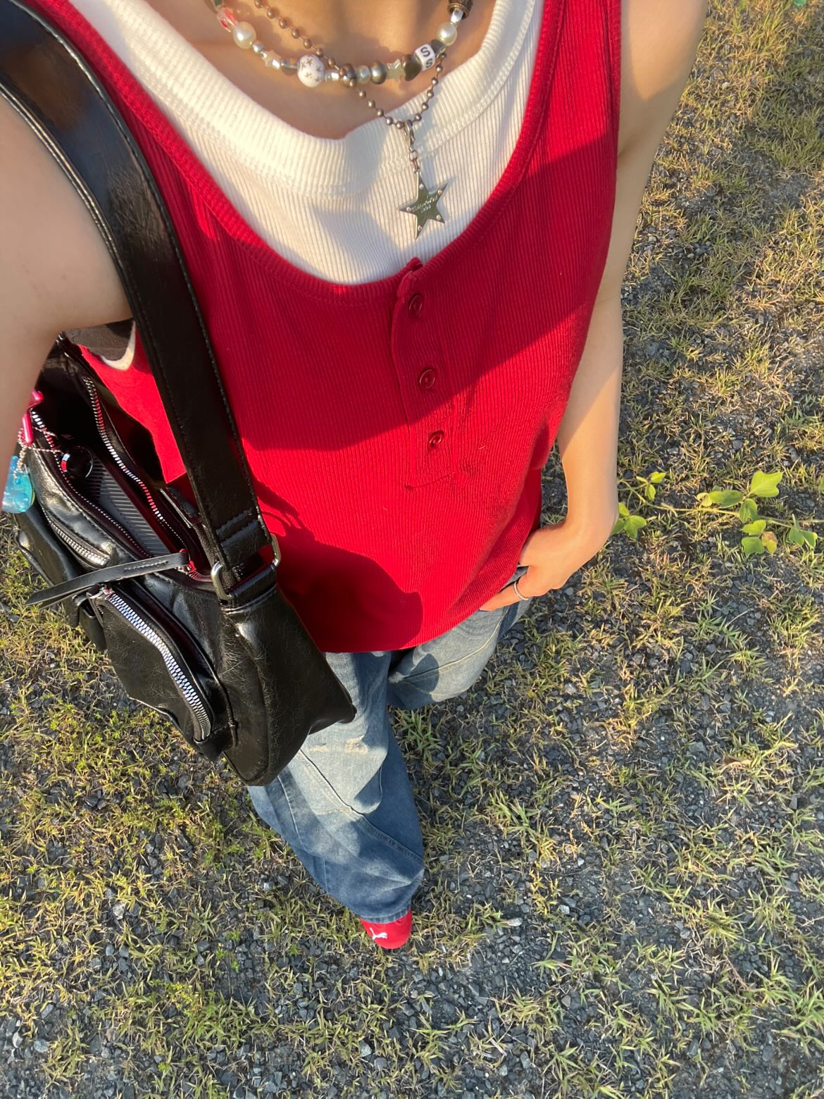 「bibi_s0821」Distressed Balloon Denim TK0198