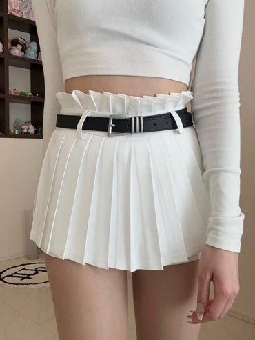 「reistyle_twinkle」Pleated mini skirt TK0318