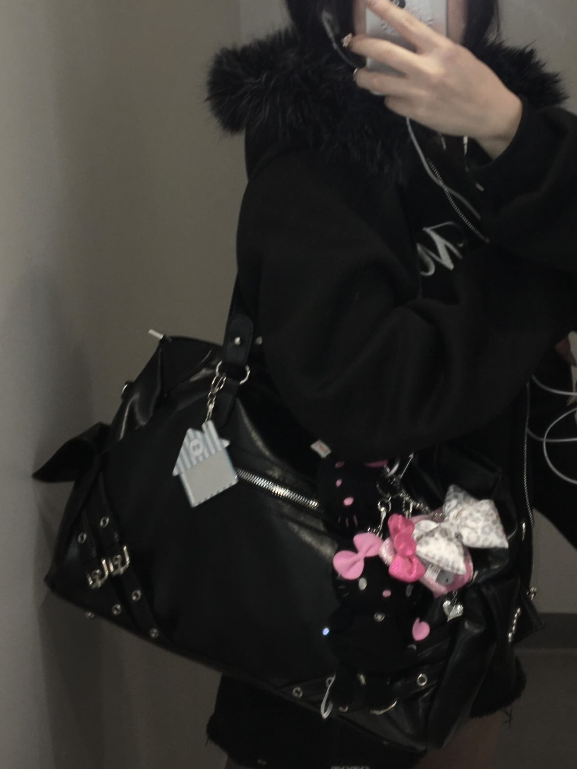 Antique Studded Tote Bag BB033