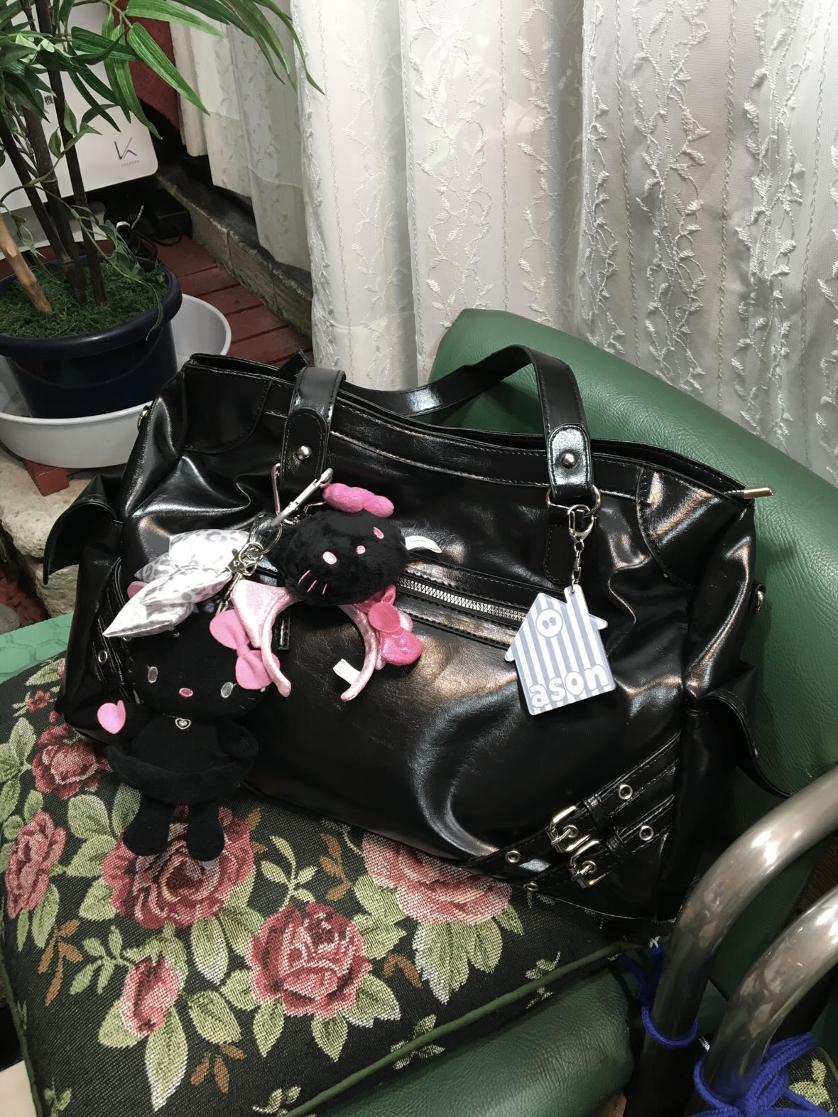 Antique Studded Tote Bag BB033