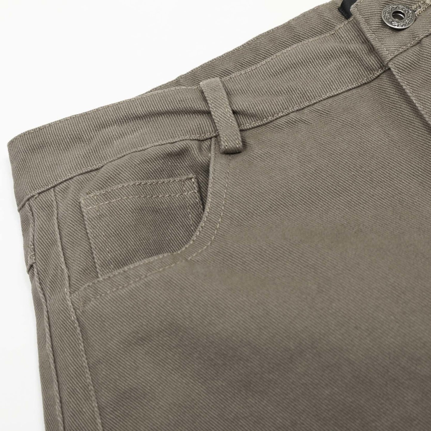 Brown Curved Design Wide Pants TK0214