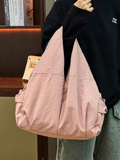 2-Way Shoulder Nylon Tote Bag BB039