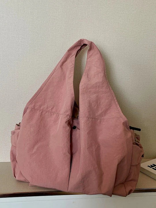 2-Way Shoulder Nylon Tote Bag BB039