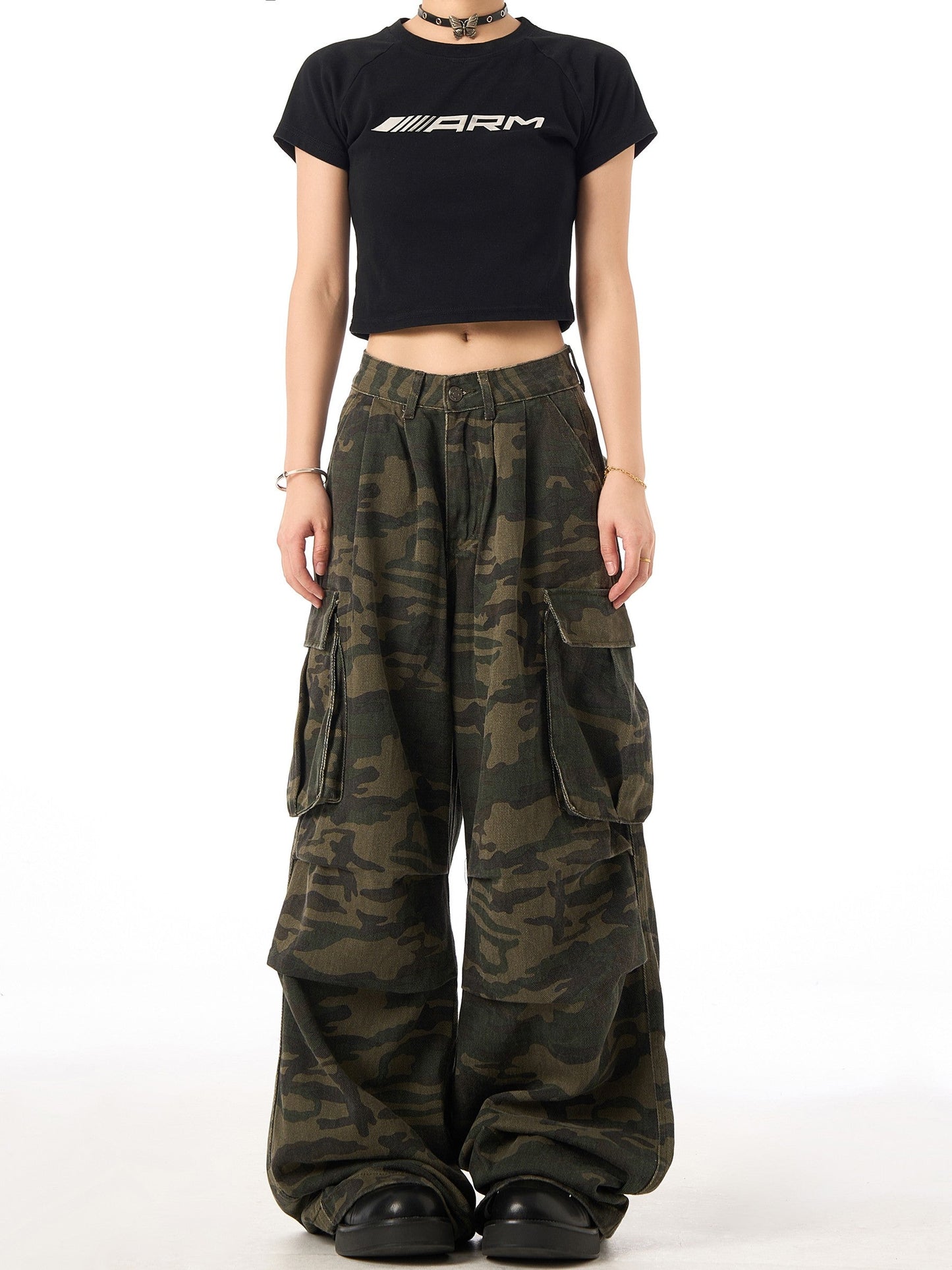 Camouflage Cargo Pants TK0157