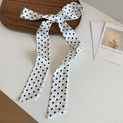 Polka Dot Narrow Scarf SP0053