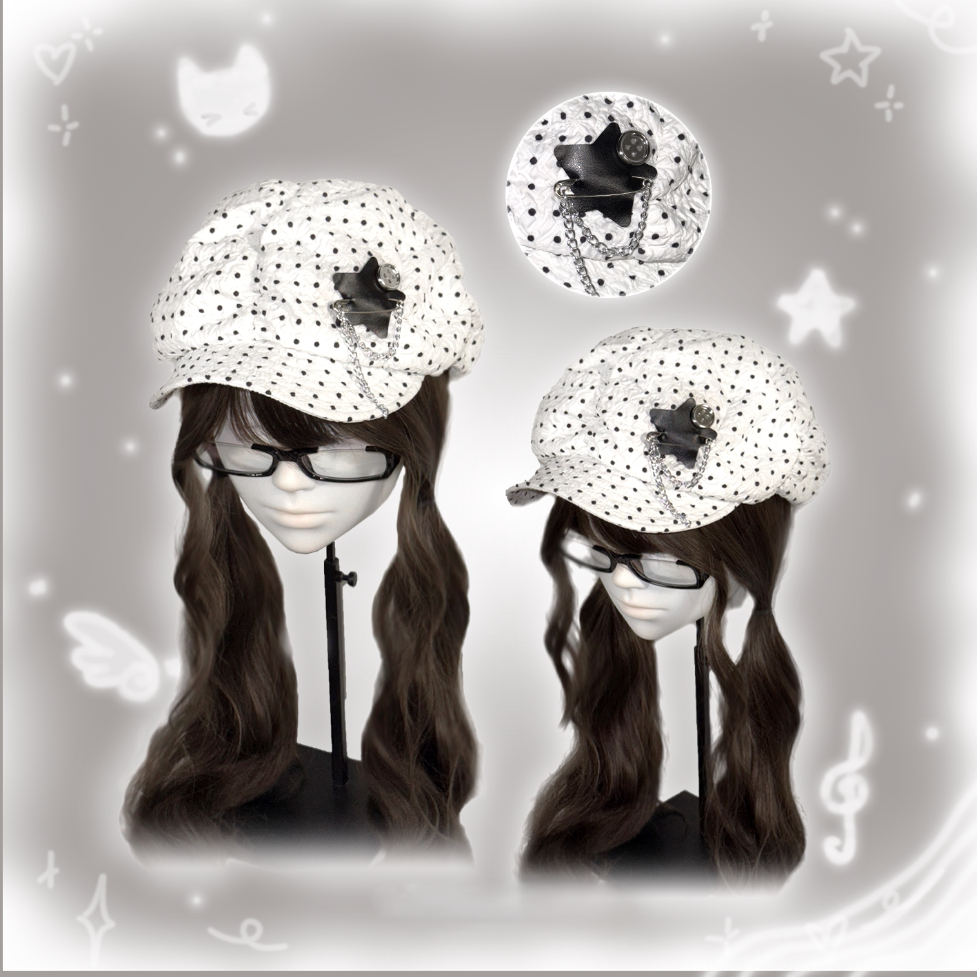 Dot x Star Beret SP0051