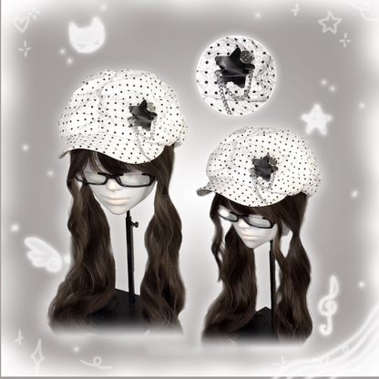 Dot x Star Beret SP0051