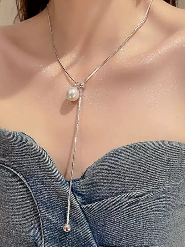 2-Way Adjustable Slider Chain Necklace SP0074