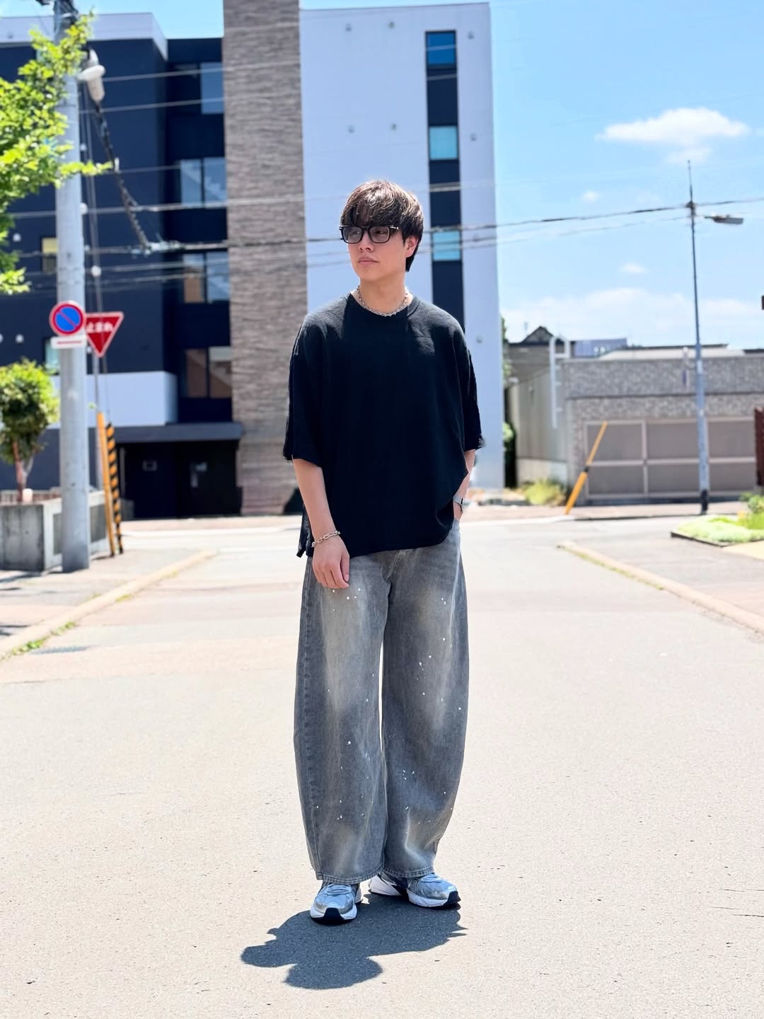 「FA」 Paint Cut Denim Pants TK0094