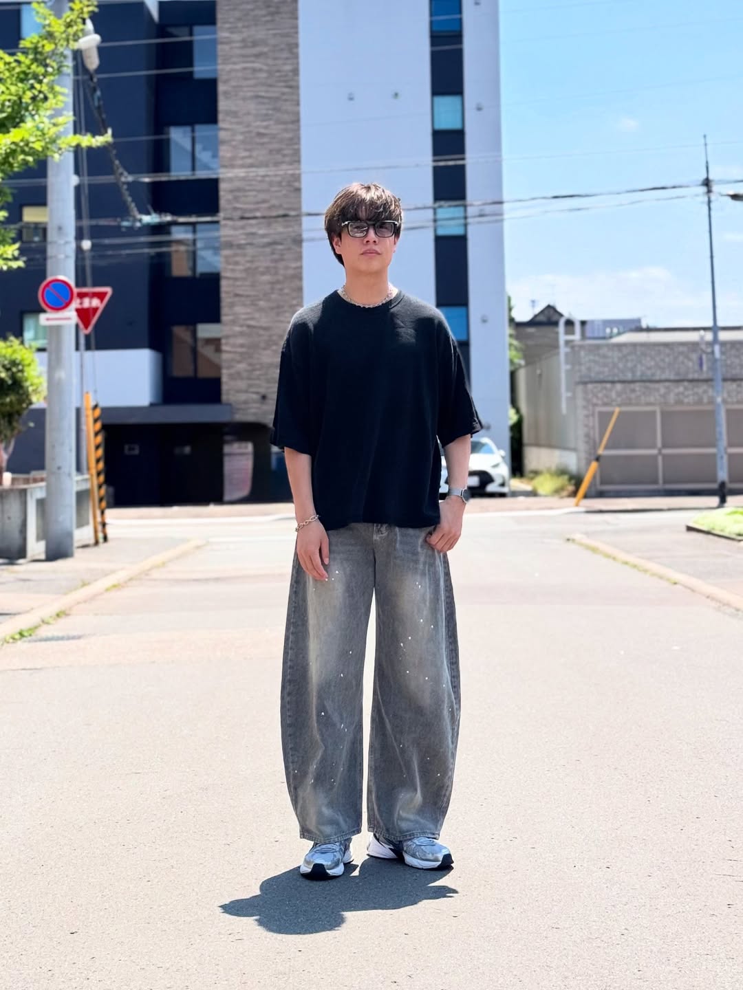 「FA」 Paint Cut Denim Pants TK0094