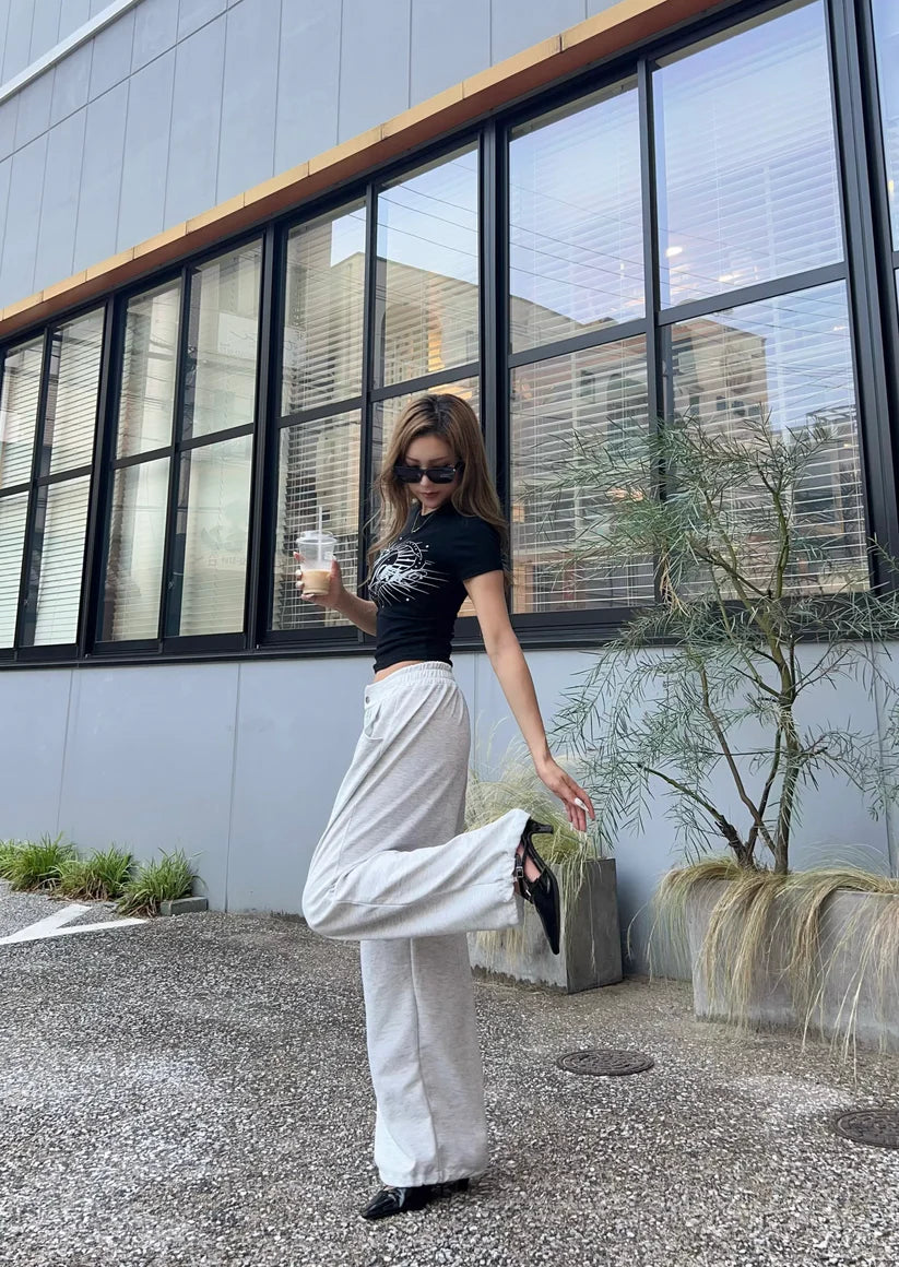 Heavyweight Curved Sweatpants TK0075