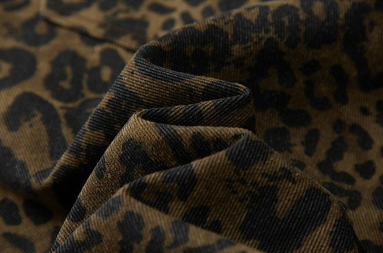 "Versatile Pants / Year-Round Popular" Leopard Balloon Pants TK0153