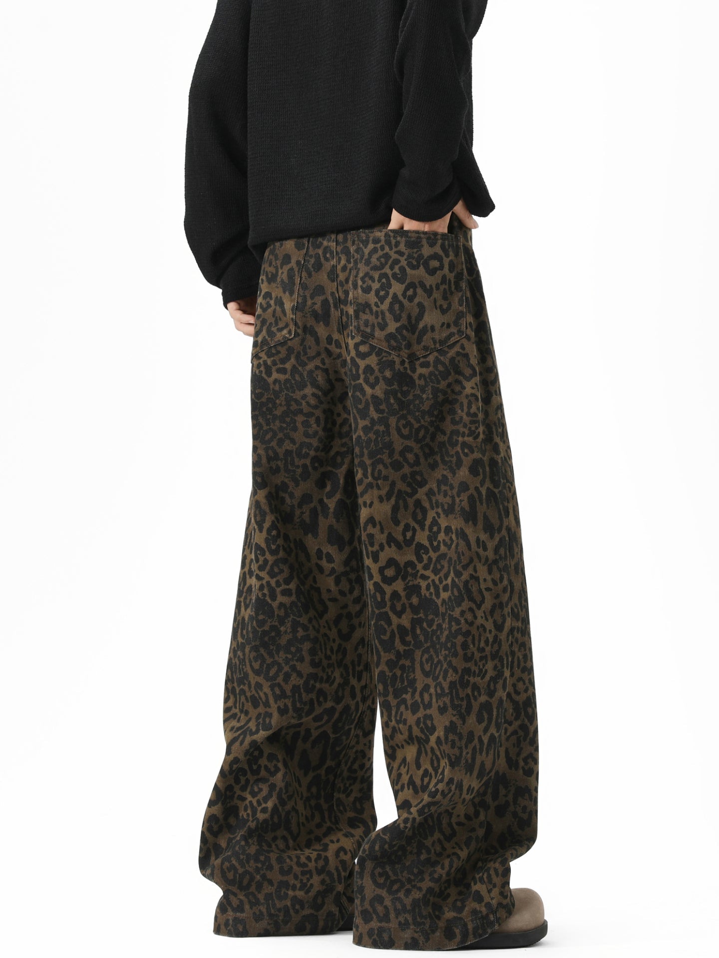 "Versatile Pants / Year-Round Popular" Leopard Balloon Pants TK0153