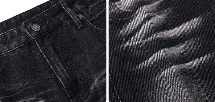 Wide-shape denim pants TK0240