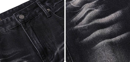 Wide-shape denim pants TK0240