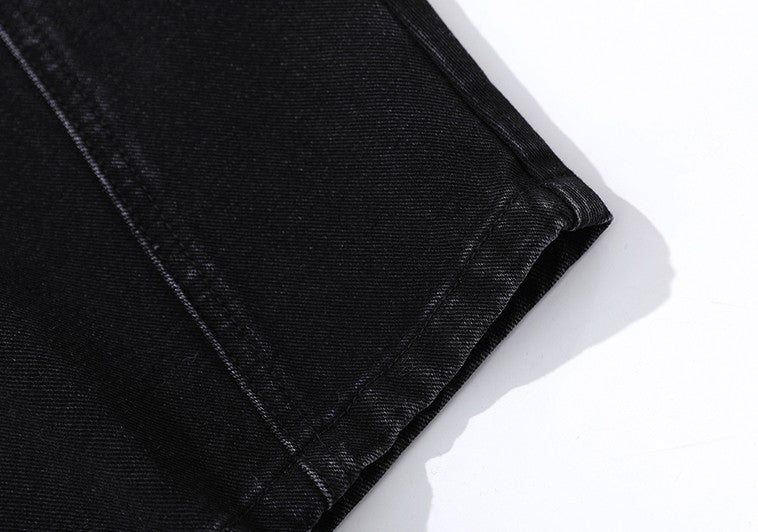 Wide-shape denim pants TK0240