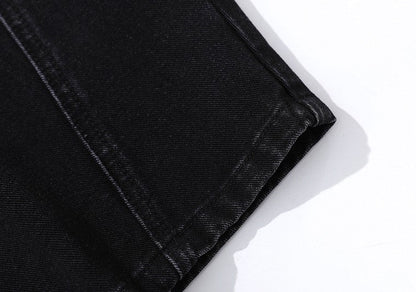 Wide-shape denim pants TK0240