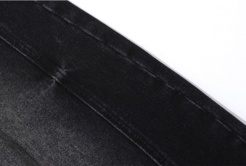 Wide-shape denim pants TK0240