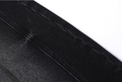 Wide-shape denim pants TK0240