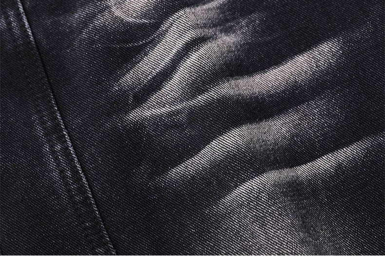 Wide-shape denim pants TK0240