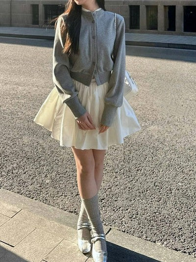 Tiered Mini Skirt TK0404