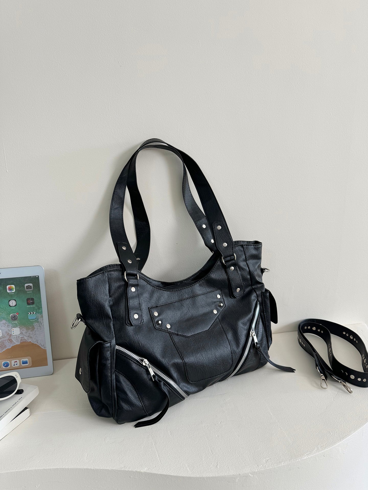 Black Tote Bag BB009