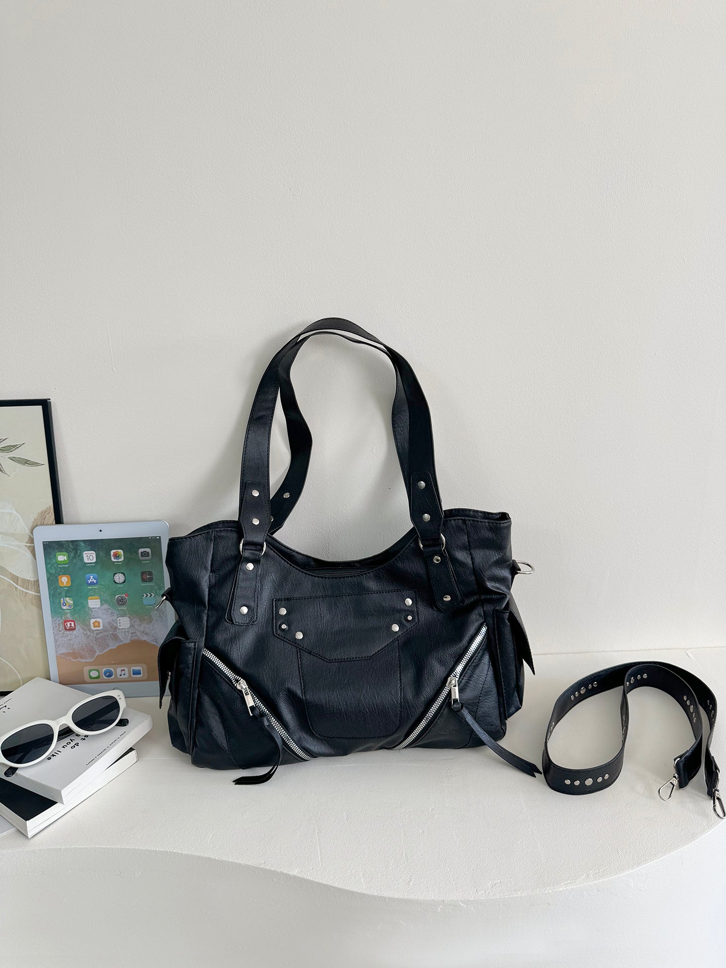 Black Tote Bag BB009